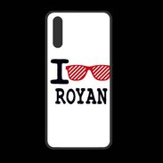 Coque  Huawei P20 PREMIUM I love Royan 2