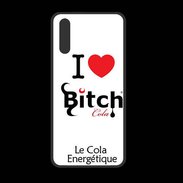 Coque  Huawei P20 PREMIUM I love Bitch Cola 2