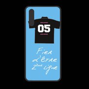 Coque  Huawei P20 PREMIUM Deuxième ligne D Bonus offensif Bleu 2