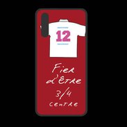 Coque  Huawei P20 PREMIUM 3/4 centre G Bonus offensif-défensif Rouge