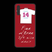 Coque  Huawei P20 PREMIUM 3/4 aile droit Bonus offensif-défensif Rouge