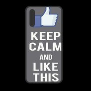 Coque  Huawei P20 PREMIUM Keep Calm Like This Gris