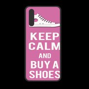 Coque  Huawei P20 PREMIUM Keep Calm Buy Shoes Rose
