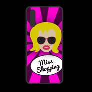 Coque  Huawei P20 PREMIUM Miss Shopping Blonde