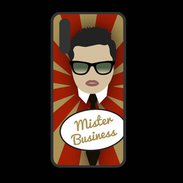 Coque  Huawei P20 PREMIUM Mister Business Brun