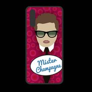 Coque  Huawei P20 PREMIUM Mister Champagne Chatain