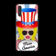 Coque  Huawei P20 PREMIUM Miss USA Blonde