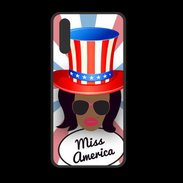 Coque  Huawei P20 PREMIUM Miss USA Black