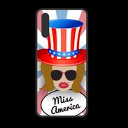 Coque  Huawei P20 PREMIUM Miss USA Rousse
