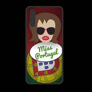 Coque  Huawei P20 PREMIUM Miss Portugal Chatain