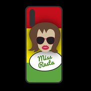Coque  Huawei P20 PREMIUM Miss Rasta Chatain