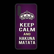 Coque  Huawei P20 PREMIUM Keep Calm and Hakuna Matata Violet