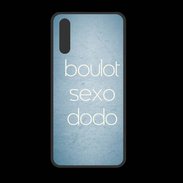 Coque  Huawei P20 PREMIUM Boulot Sexo Dodo Bleu ZG