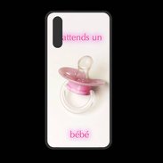 Coque  Huawei P20 PREMIUM J'attend un bébé PR