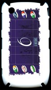 Coque Blackberry 8520 6 Nations Blue
