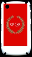 Coque Blackberry 8520 spqr