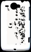 Coque HTC Wildfire G8 Haka Blanc