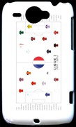 Coque HTC Wildfire G8 Ligue1 2011 12