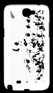 Coque Samsung Galaxy Note 2 Haka Blanc