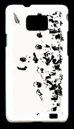 Coque Samsung Galaxy S2 Haka Blanc