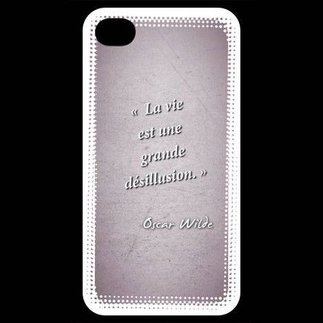 coque iphone 6 rose citation